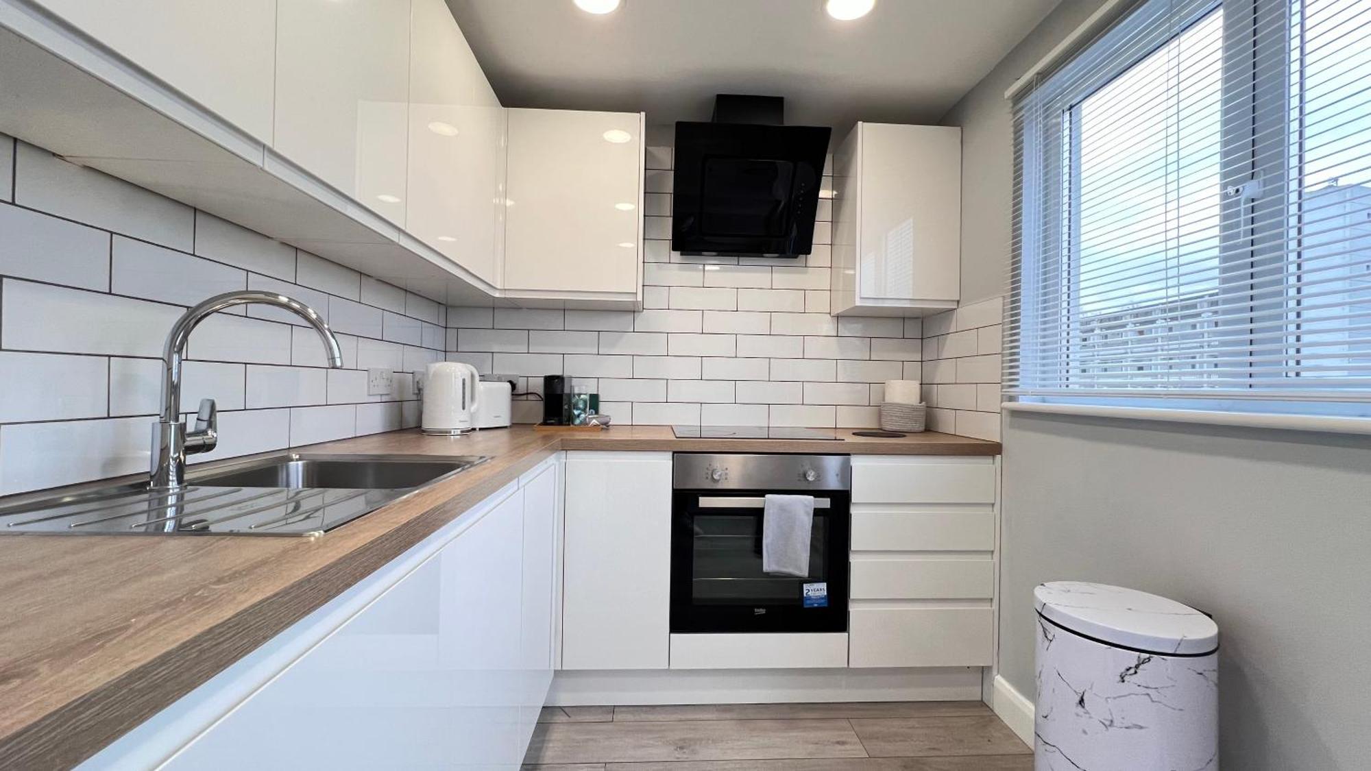 Modern Apartment In Kings Cross London Bagian luar foto