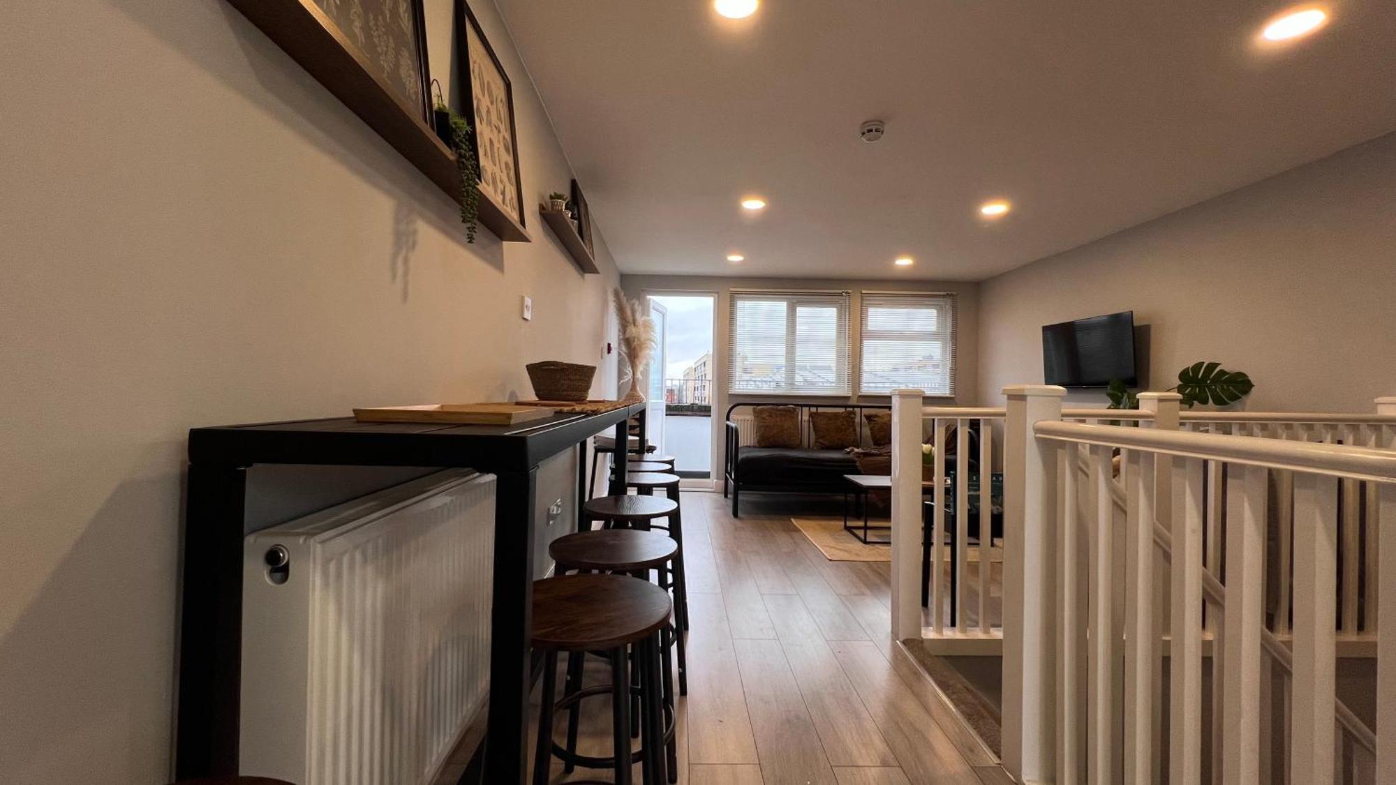 Modern Apartment In Kings Cross London Bagian luar foto